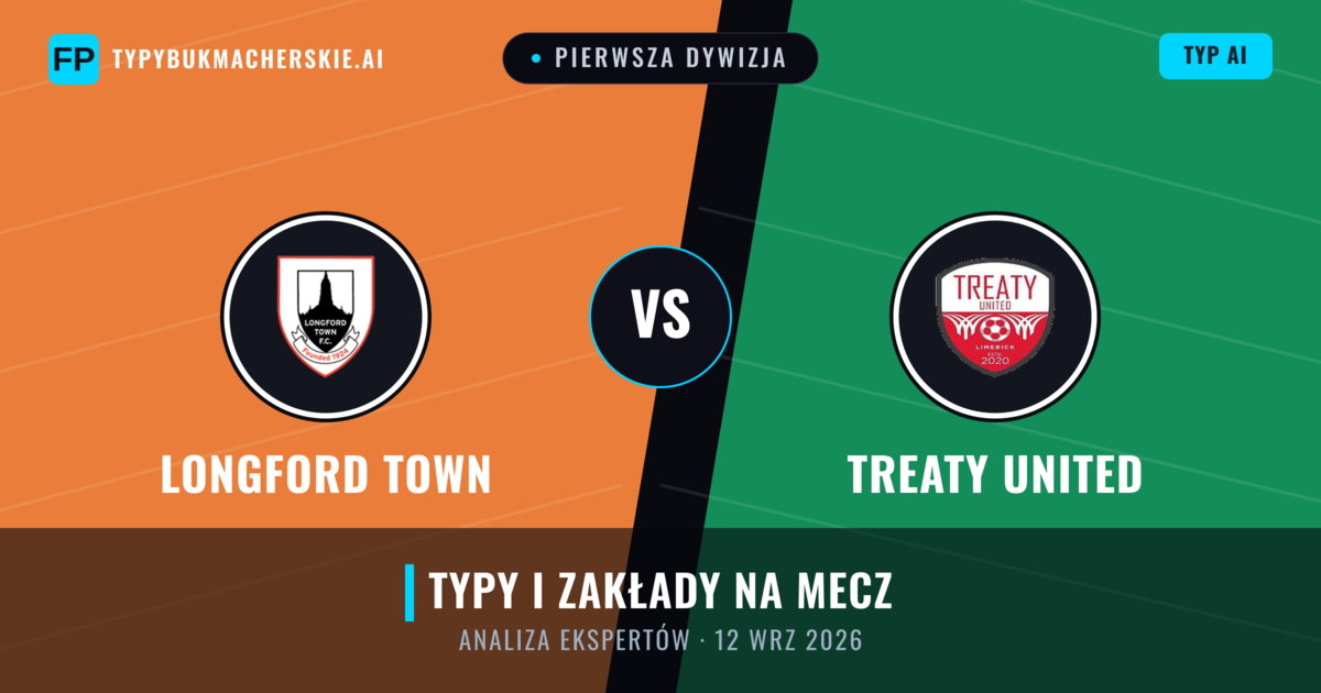 Longford Town vs Treaty United — typy i zapowiedź meczu