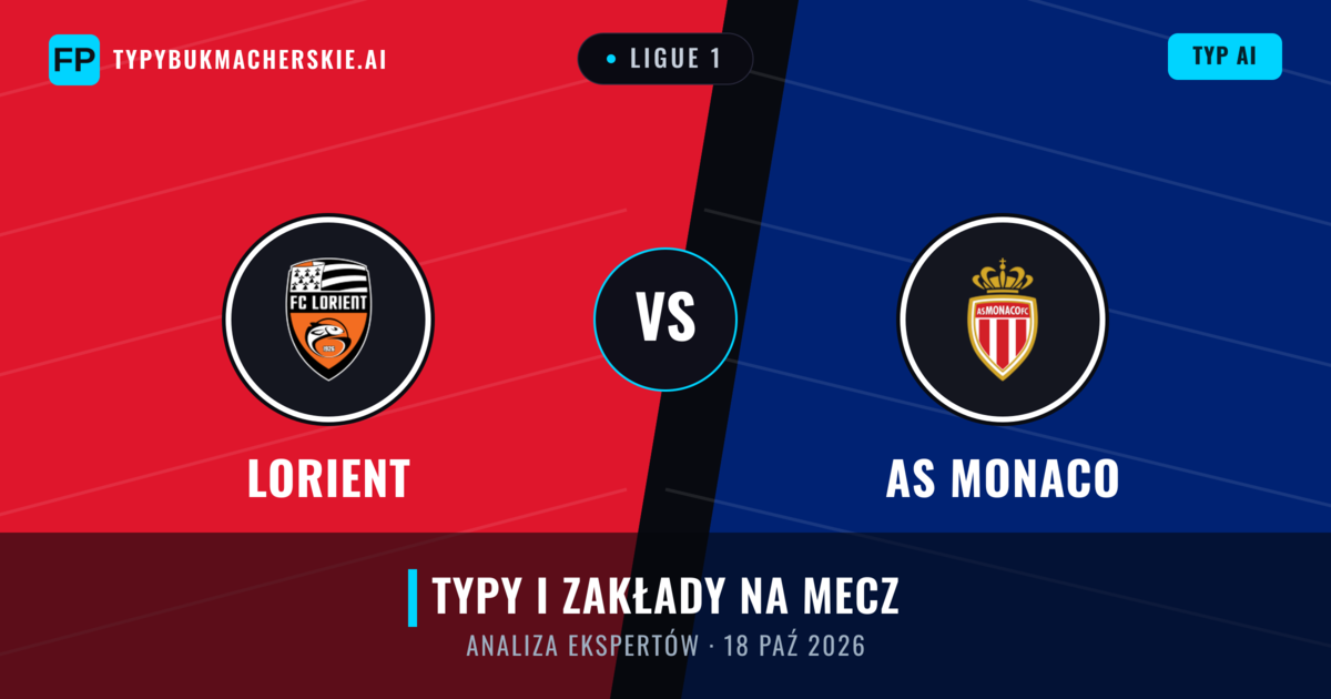 Lorient vs AS Monaco — typy i zapowiedź meczu