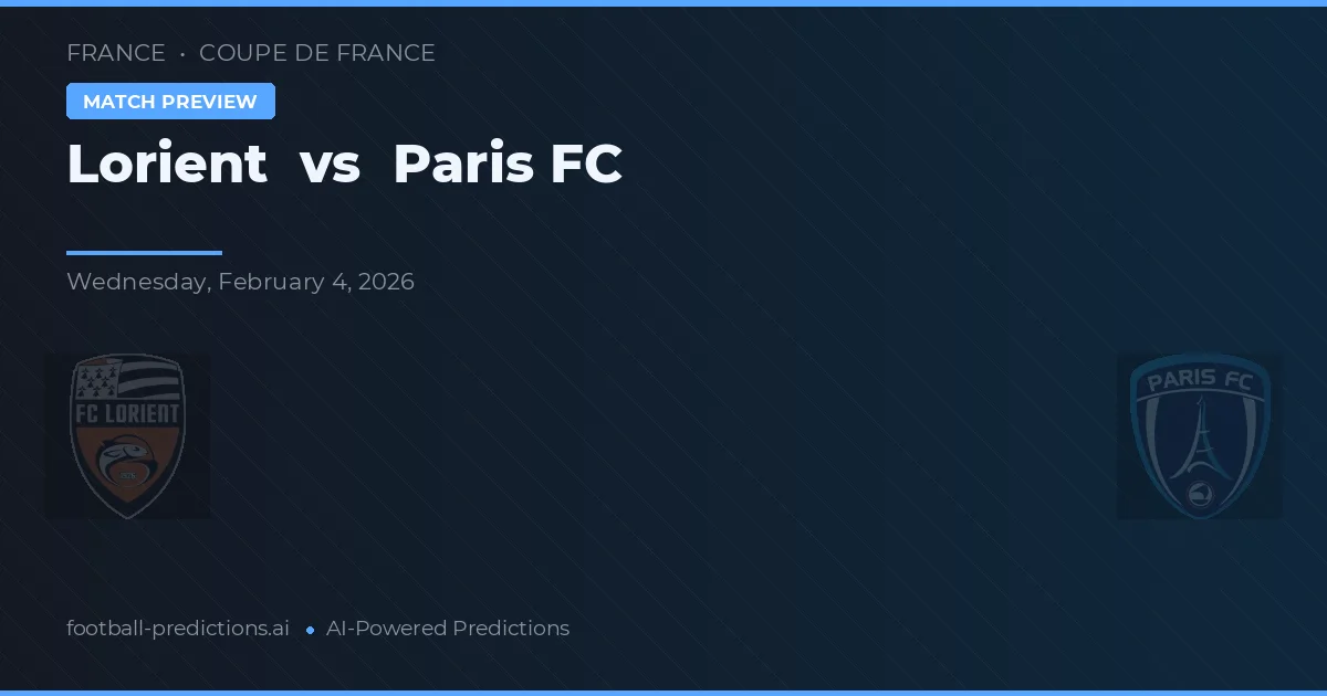 Lorient vs Paris FC — typy i zapowiedź meczu