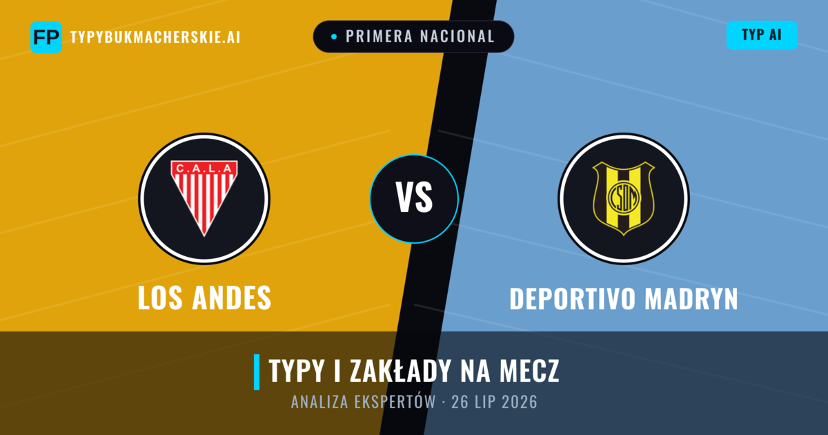 Los Andes vs Deportivo Madryn — typy i zapowiedź meczu