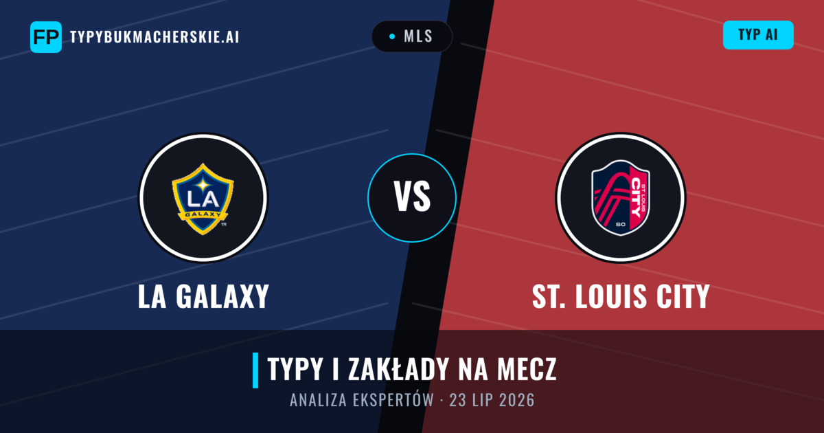 LA Galaxy vs St. Louis City — typy i zapowiedź meczu
