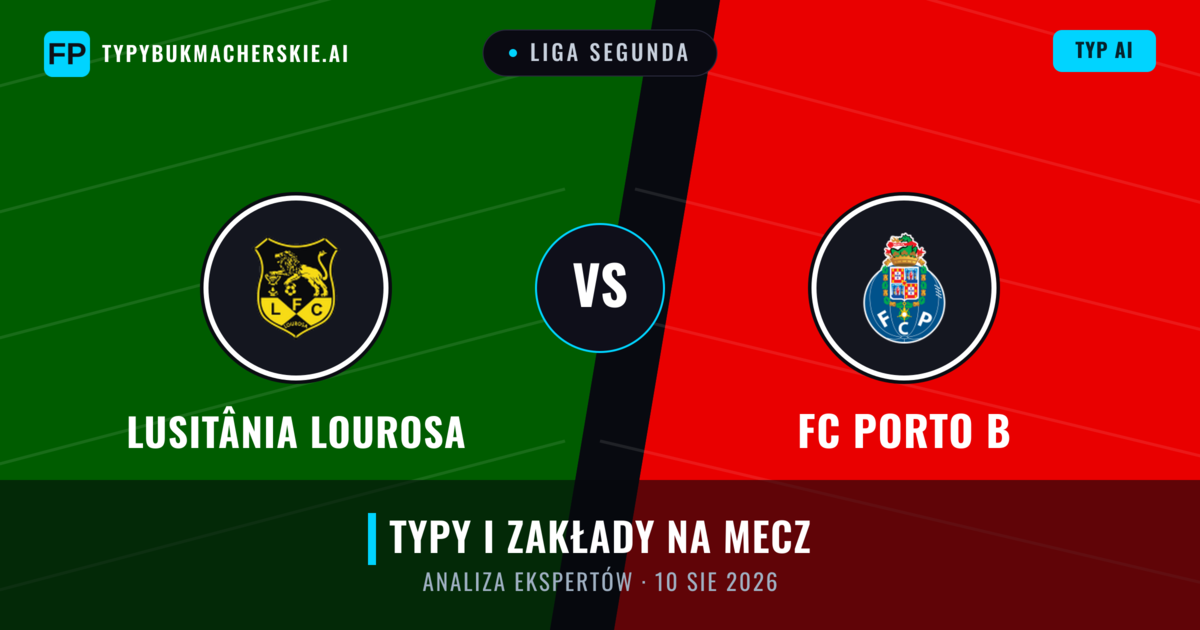 Lusitânia Lourosa vs FC Porto B — typy i zapowiedź meczu