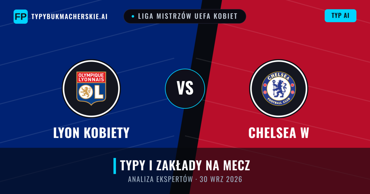 Lyon Kobiety vs Chelsea W — typy i zapowiedź meczu