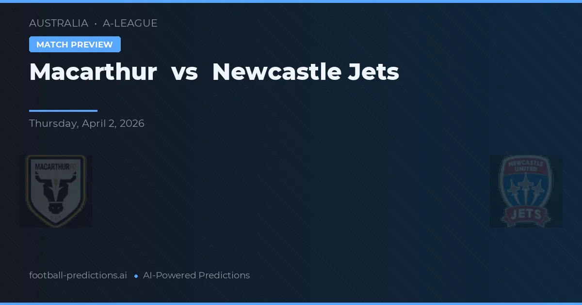Macarthur vs Newcastle Jets — typy i zapowiedź meczu