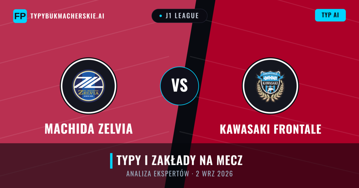 Machida Zelvia vs Kawasaki Frontale — typy i zapowiedź meczu