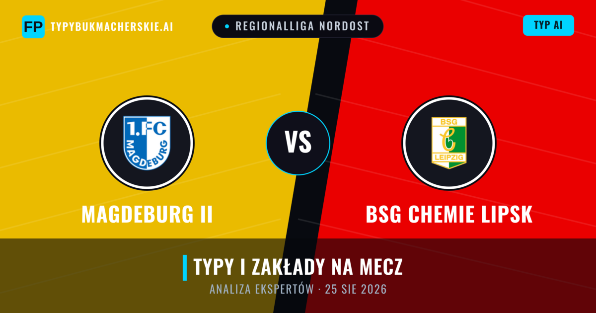 Magdeburg II vs BSG Chemie Lipsk — typy i zapowiedź meczu