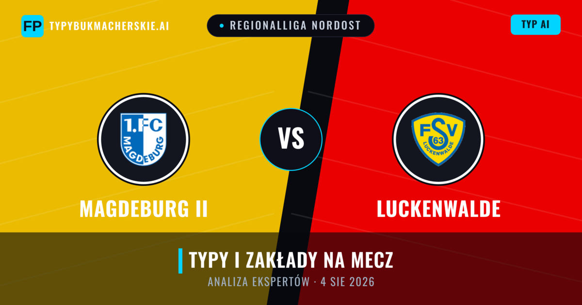 Magdeburg II vs Luckenwalde — typy i zapowiedź meczu