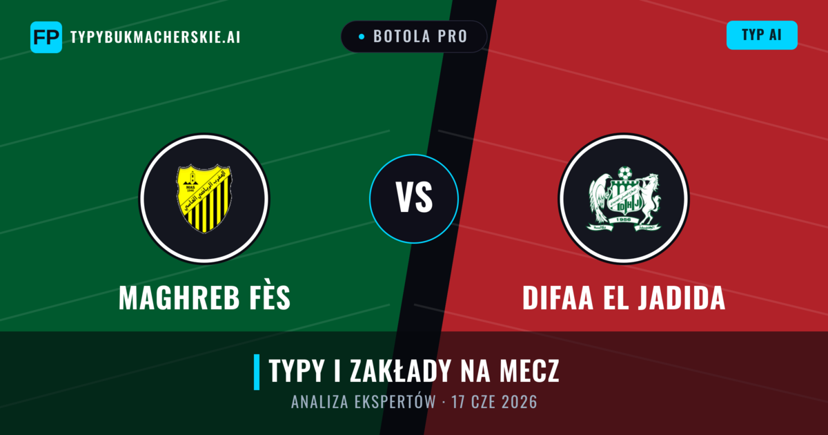 Maghreb Fès vs Difaa EL Jadida — typy i zapowiedź meczu