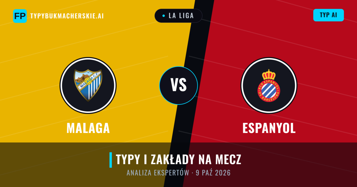 Malaga vs Espanyol — typy i zapowiedź meczu
