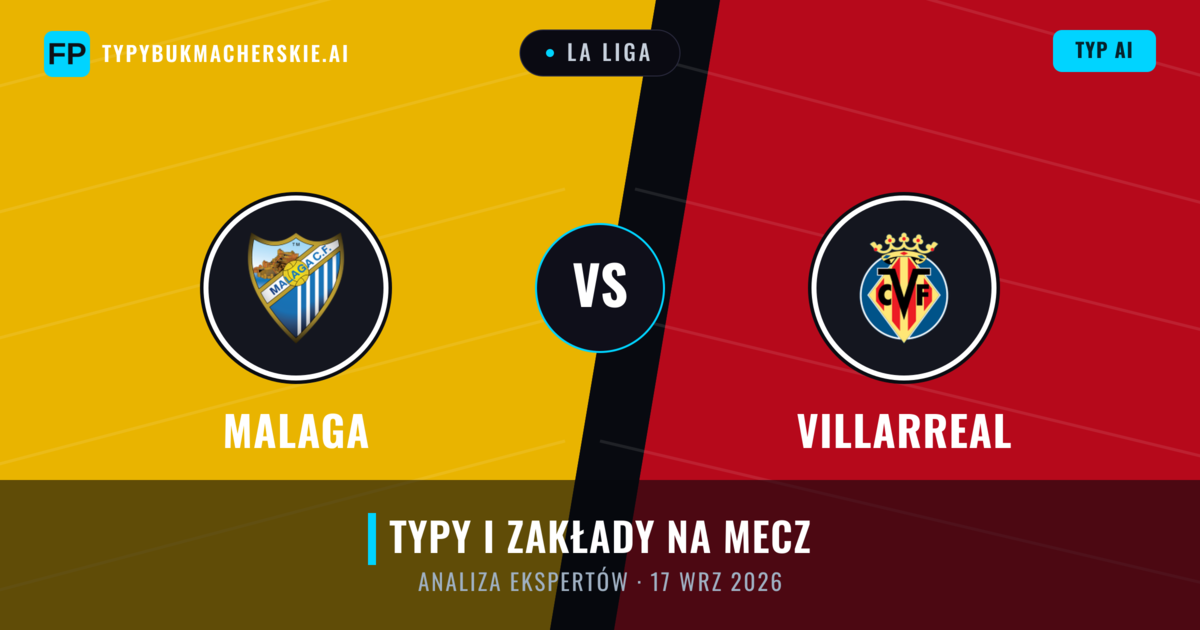 Malaga vs Villarreal — typy i zapowiedź meczu
