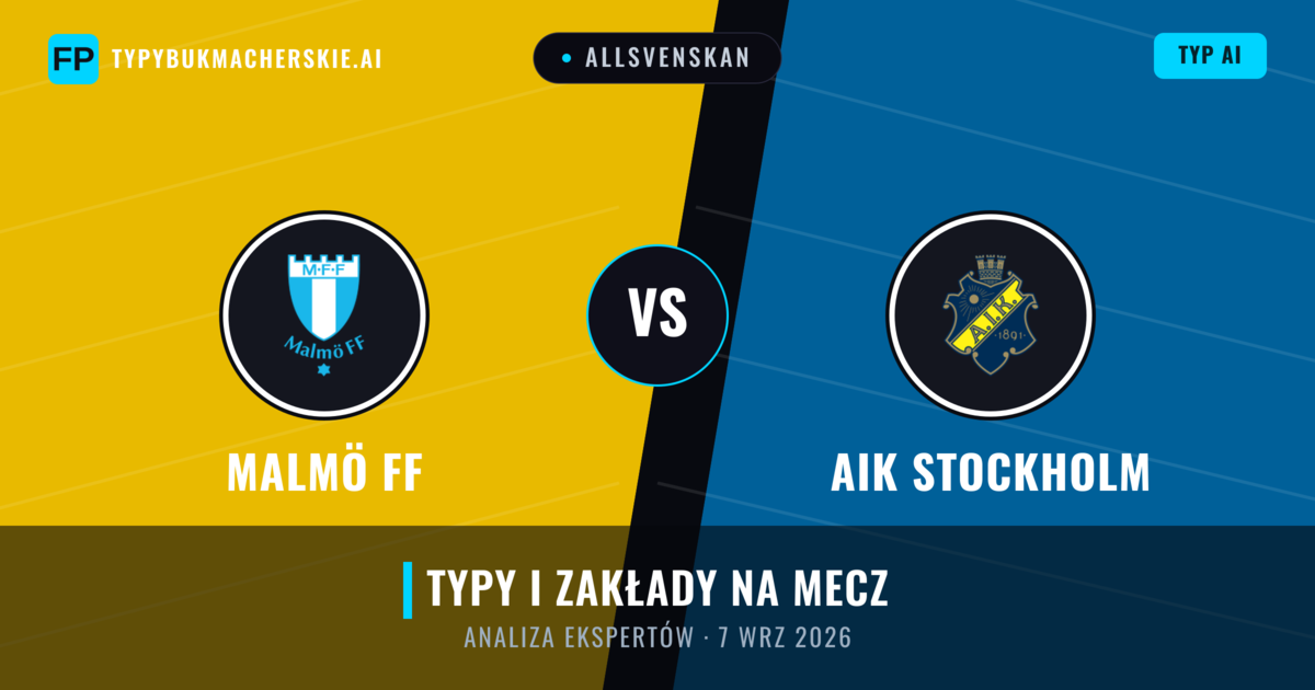 Malmö FF vs AIK Stockholm — typy i zapowiedź meczu