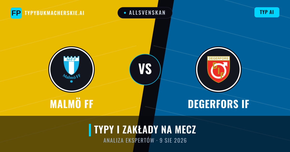 Malmö FF vs Degerfors IF — typy i zapowiedź meczu