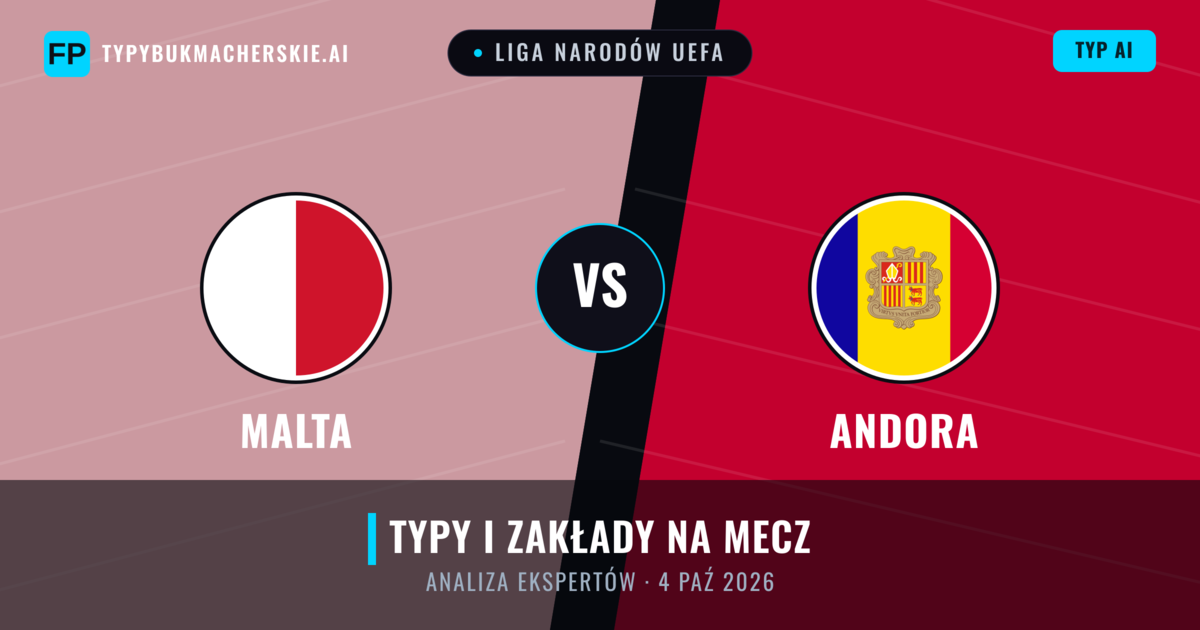 Malta vs Andora — typy i zapowiedź meczu