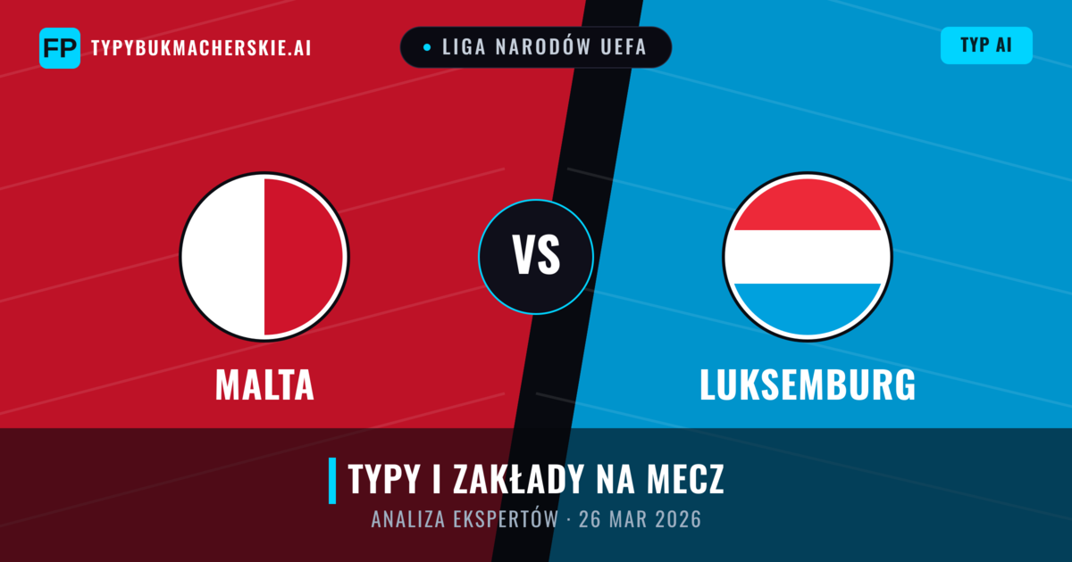 Malta vs Luksemburg — typy i zapowiedź meczu