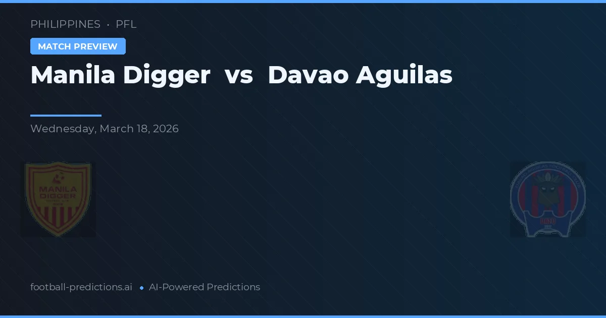 Manila Digger vs Davao Aguilas — typy i zapowiedź meczu