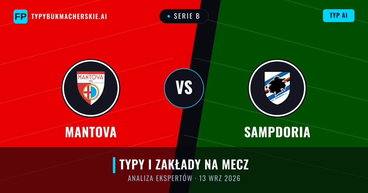 Mantova vs Sampdoria — typy i zapowiedź meczu