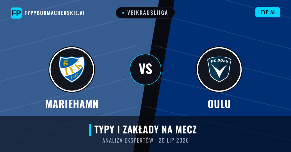 Mariehamn vs Oulu — typy i zapowiedź meczu