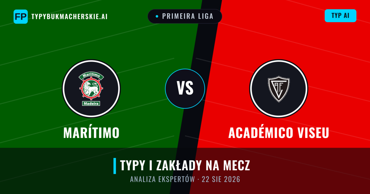Marítimo vs Académico Viseu — typy i zapowiedź meczu