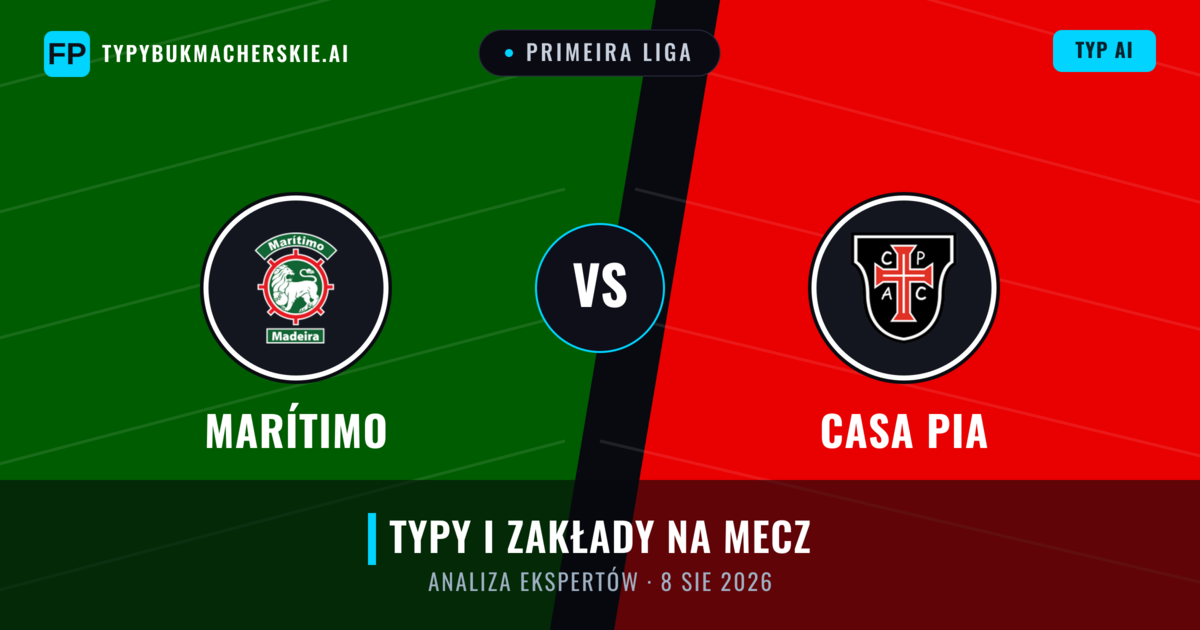 Marítimo vs Casa Pia — typy i zapowiedź meczu