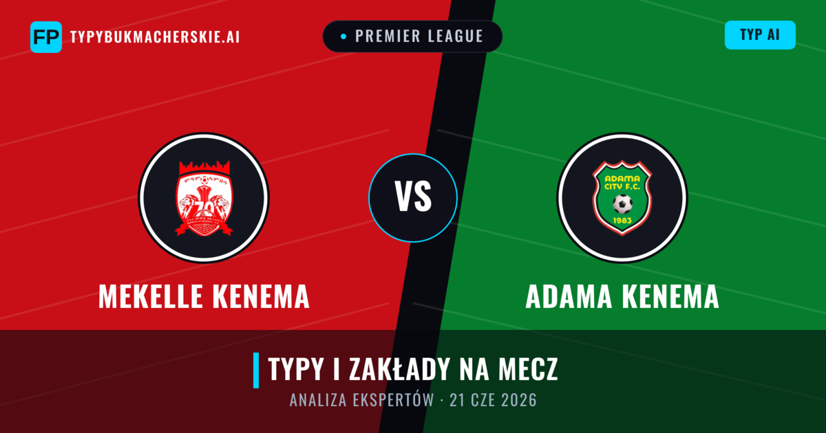 Mekelle Kenema vs Adama Kenema — typy i zapowiedź meczu
