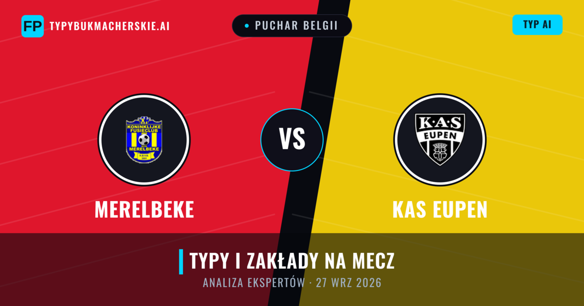 Merelbeke vs KAS Eupen — typy i zapowiedź meczu