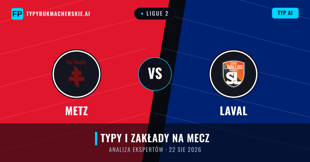 Metz vs Laval — typy i zapowiedź meczu