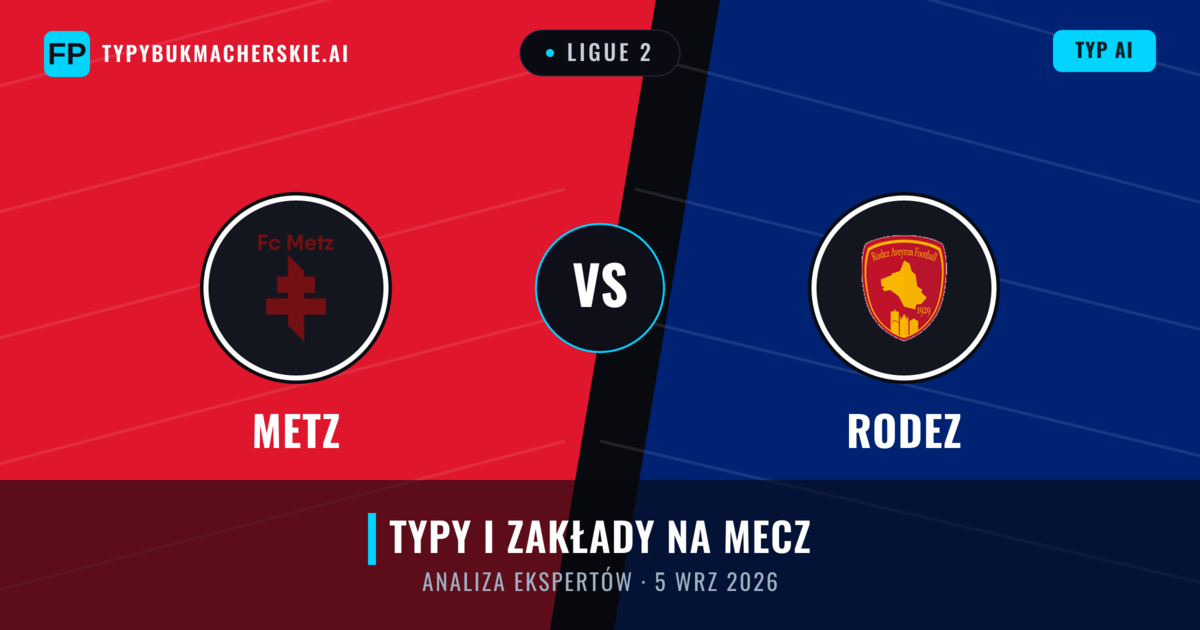Metz vs Rodez — typy i zapowiedź meczu