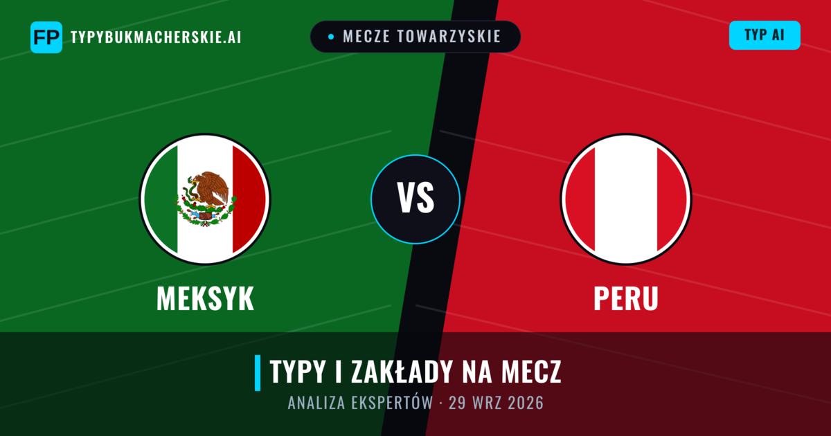 Meksyk vs Peru — typy i zapowiedź meczu