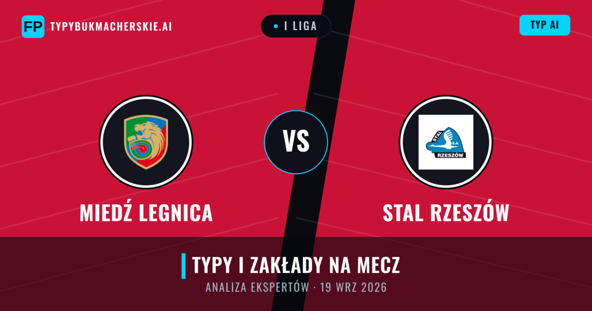 Miedź Legnica vs Stal Rzeszów — typy i zapowiedź meczu