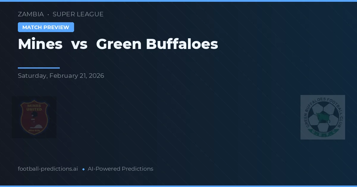 Mines vs Zielone Buffaloes — typy i zapowiedź meczu