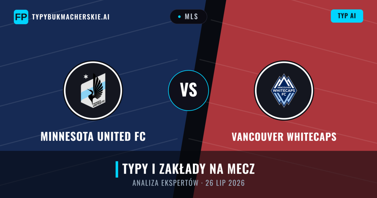 Minnesota United FC vs Vancouver Whitecaps — typy i zapowiedź meczu