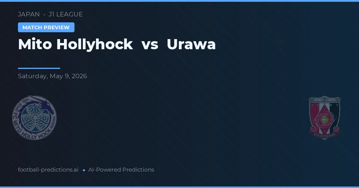 Mito HollyHock vs Urawa Reds — typy i zapowiedź meczu