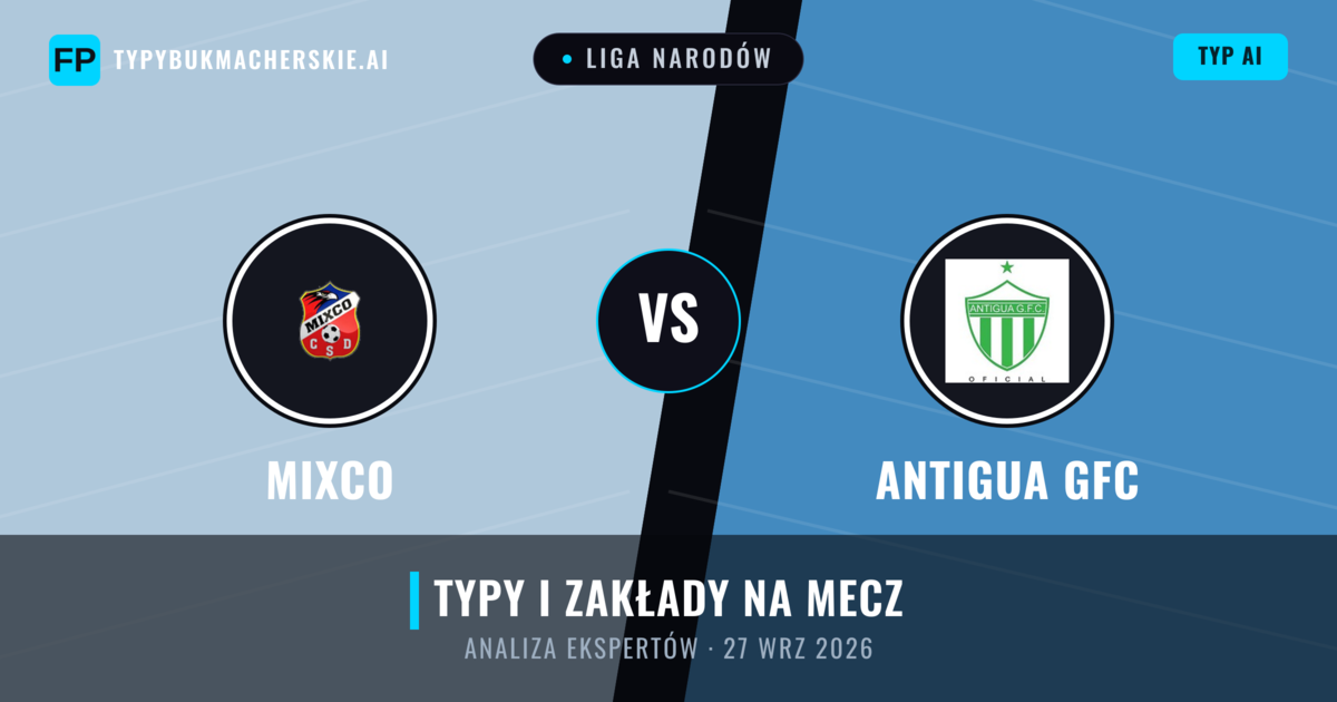 Mixco vs Antigua GFC — typy i zapowiedź meczu