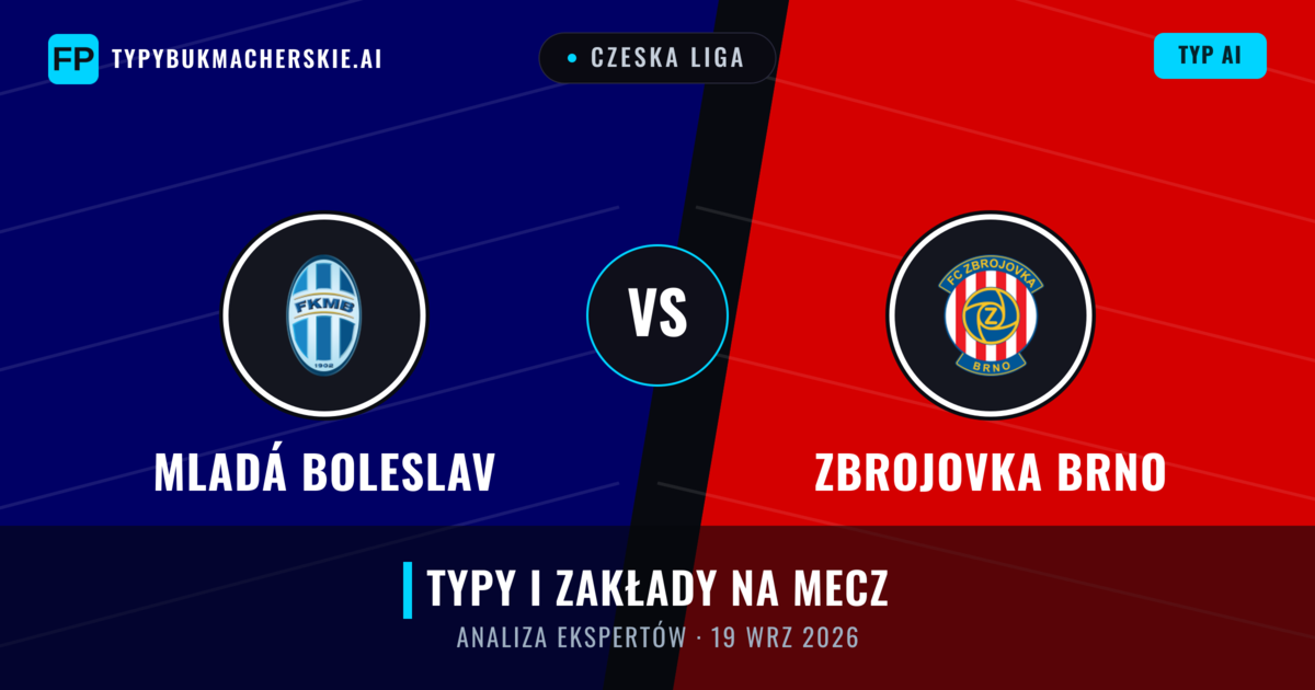 Mladá Boleslav vs Zbrojovka Brno — typy i zapowiedź meczu