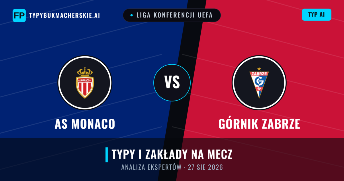 AS Monaco vs Górnik Zabrze — typy i zapowiedź meczu