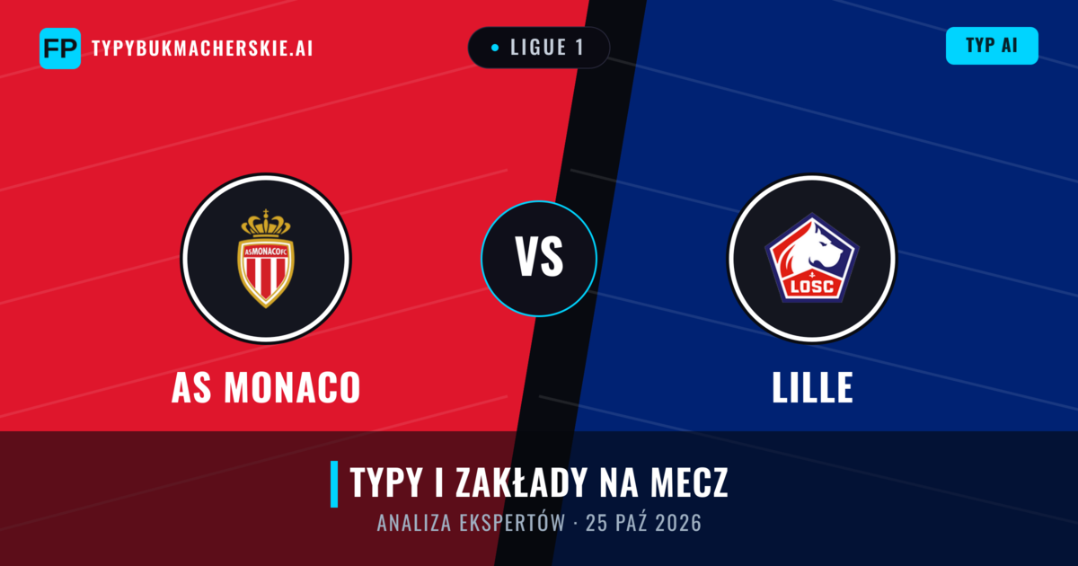 AS Monaco vs Lille — typy i zapowiedź meczu
