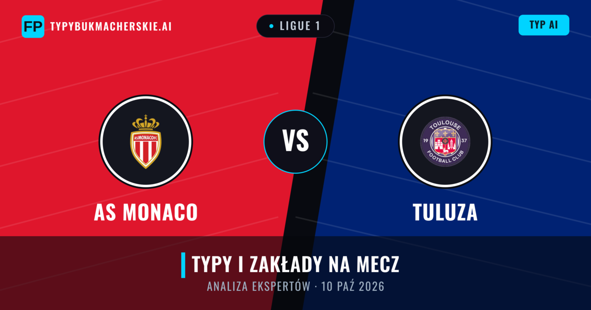 AS Monaco vs Tuluza — typy i zapowiedź meczu