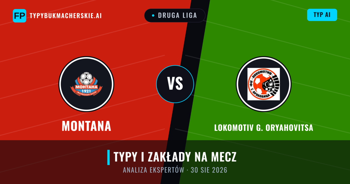 Montana vs Lokomotiv G. Oryahovitsa — typy i zapowiedź meczu