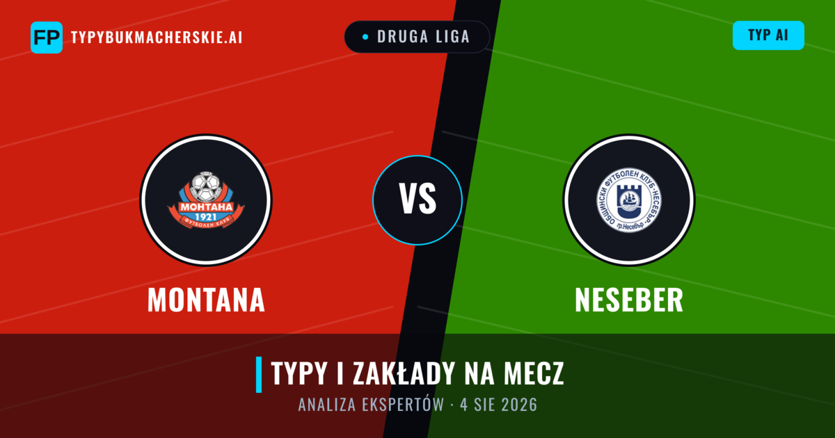 Montana vs Neseber — typy i zapowiedź meczu