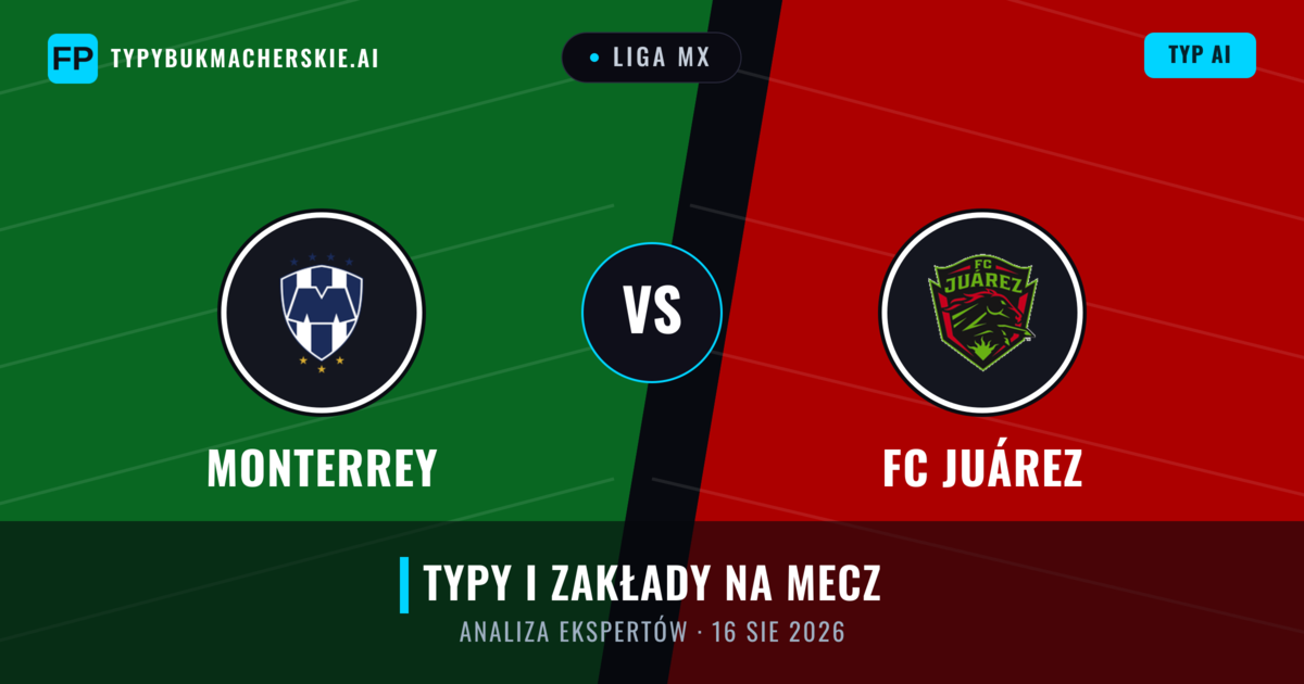 Monterrey vs FC Juárez — typy i zapowiedź meczu