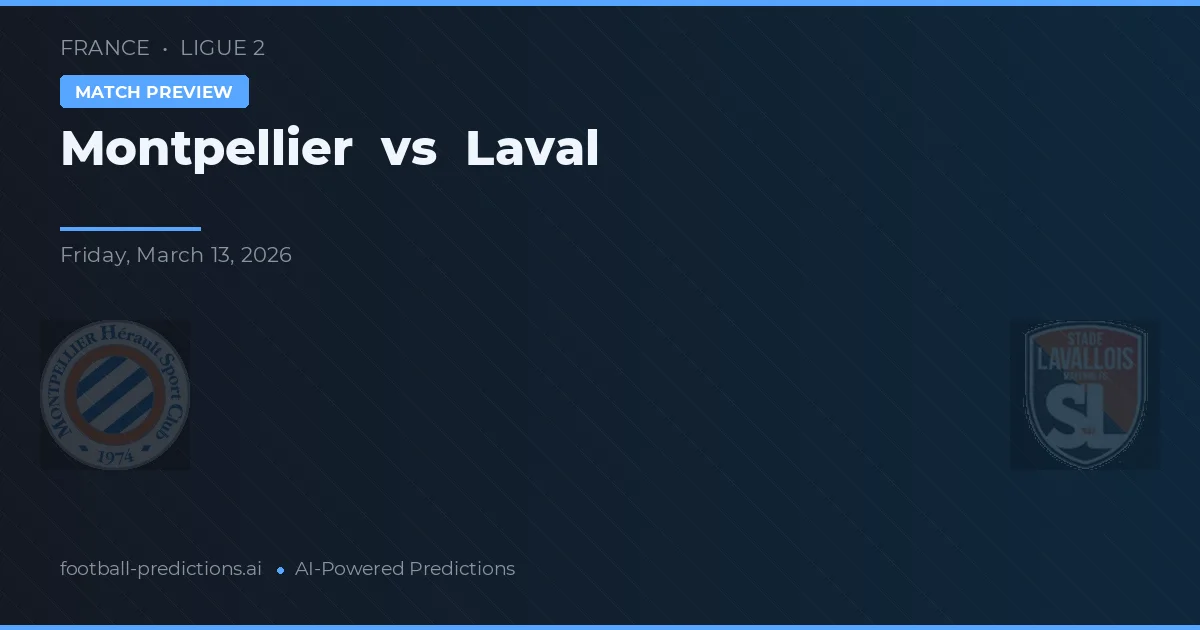 Montpellier vs Laval — typy i zapowiedź meczu