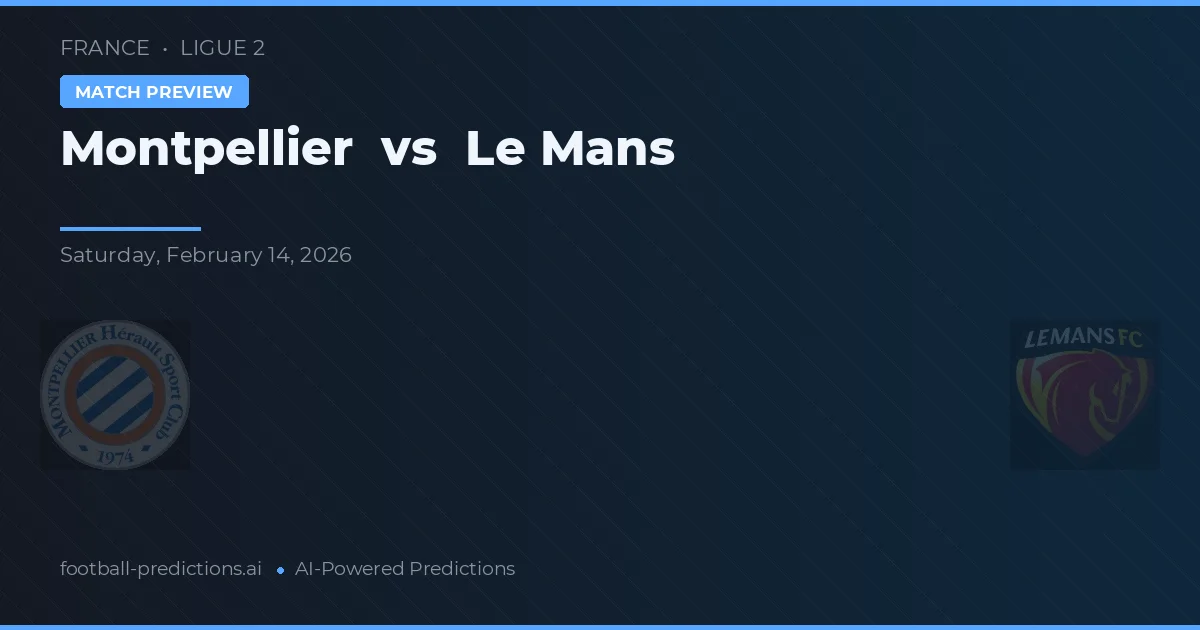 Montpellier vs Le Mans — typy i zapowiedź meczu