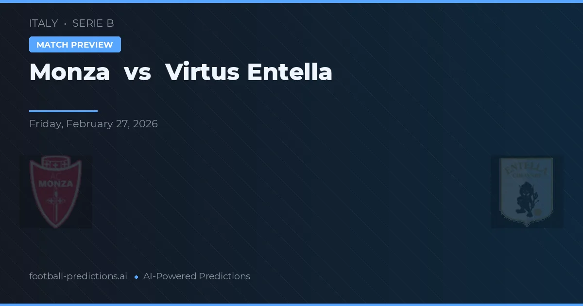 Monza vs Virtus Entella — typy i zapowiedź meczu