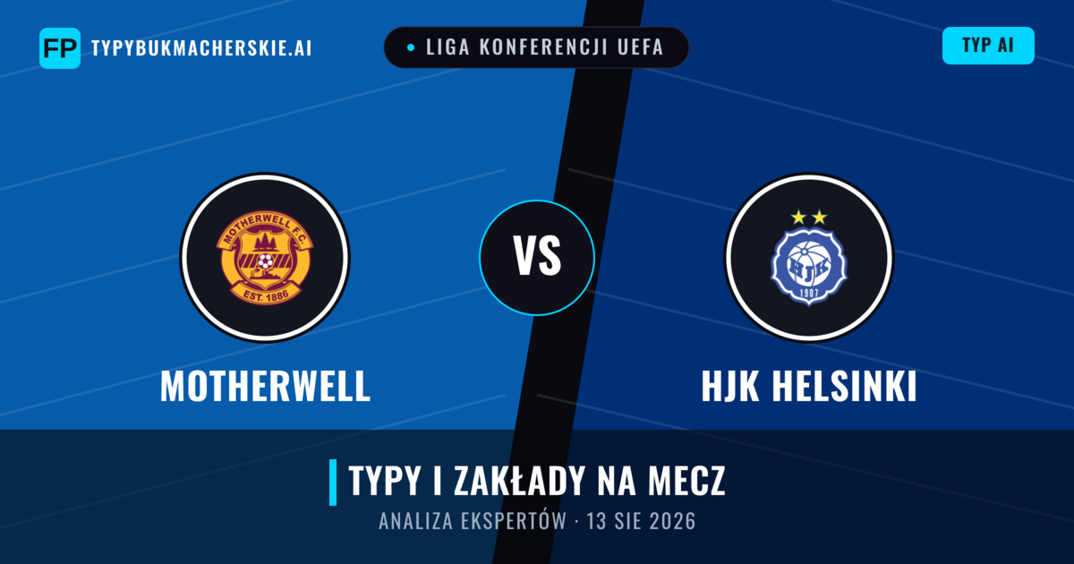 Motherwell vs HJK Helsinki — typy i zapowiedź meczu