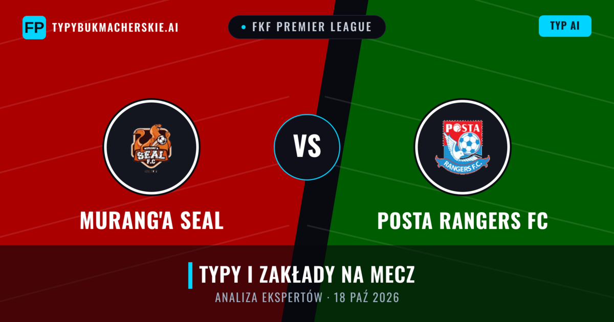 Murang'a SEAL vs Posta Rangers FC — typy i zapowiedź meczu