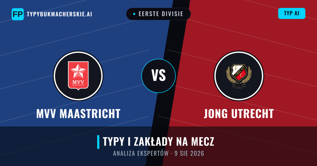 MVV Maastricht vs Jong Utrecht — typy i zapowiedź meczu