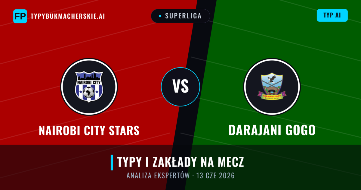Nairobi City Stars vs Darajani Gogo — typy i zapowiedź meczu