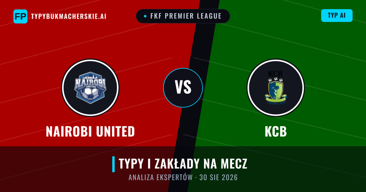 Nairobi United vs KCB — typy i zapowiedź meczu