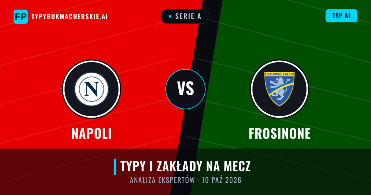 Napoli vs Frosinone — typy i zapowiedź meczu