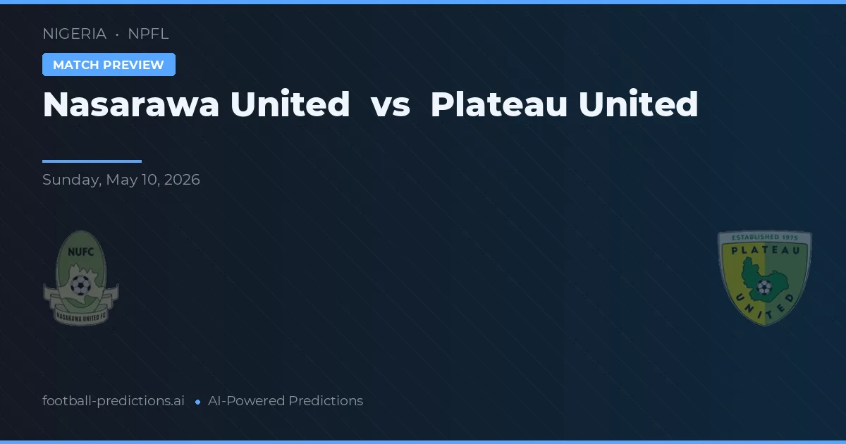 Nasarawa United vs Plateau United — typy i zapowiedź meczu
